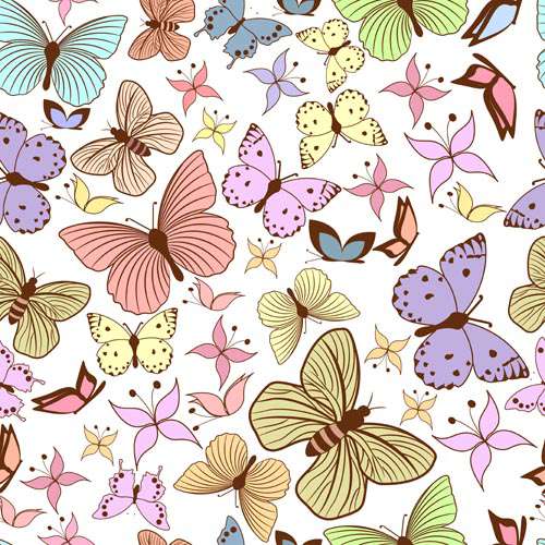 Прекрасные бабочки #11 - Векторный клипарт