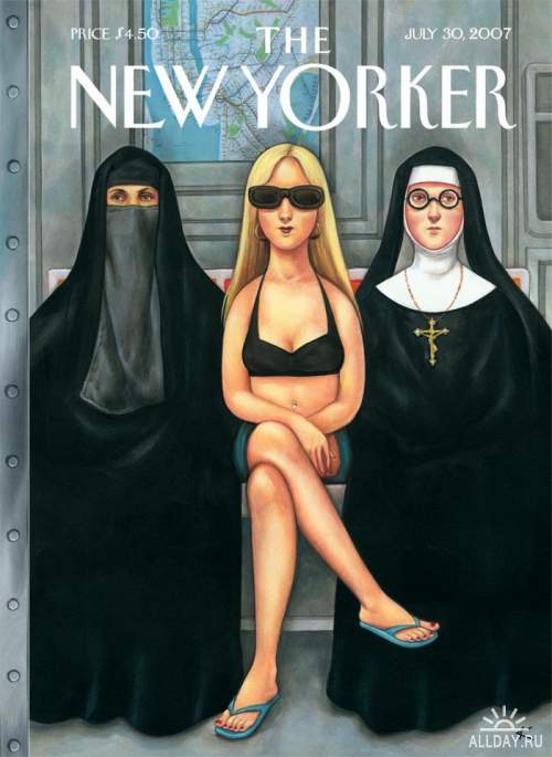Covers magazine New Yorker 2 | Обложки журнала New Yorker 2