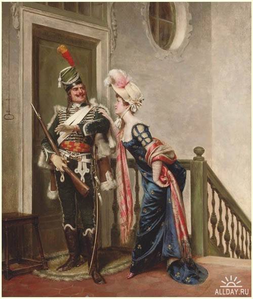 Художник Charles Joseph Frederick Soulacroix (1825- 1897)