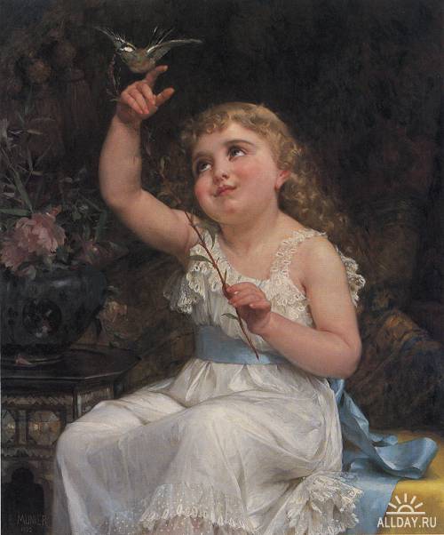Французский художник Emile Munier (1840-1895)