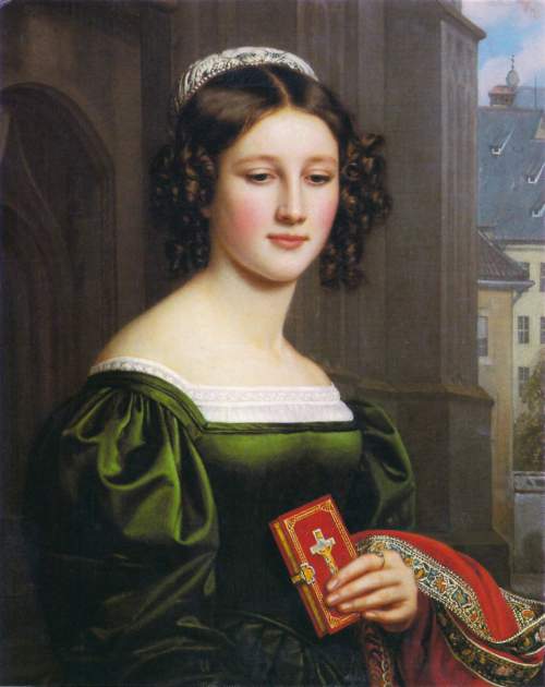 Немецкий художник-портретист Joseph Karl Stieler (1781-1858)