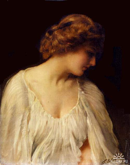 Английский художник Thomas Benjamin Kennington (1856-1916)