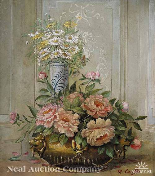 Бельгийский художник Max Albert Carlier (1872-1938)