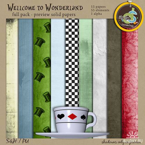 Scrap kit  Welcome To Wonderland
