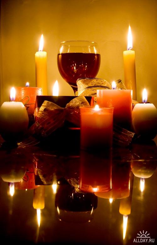 Candles and gift | Свечи и подарки
