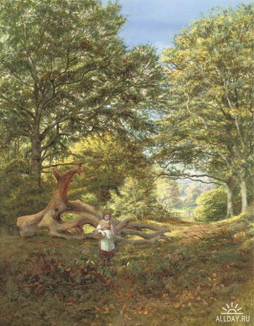 Английский художник Edmund George Warren (1834–1909)