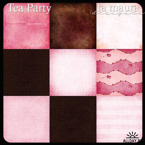 Скрап-набор - Tea Party