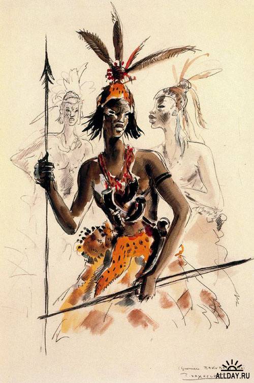 African - сборник картин