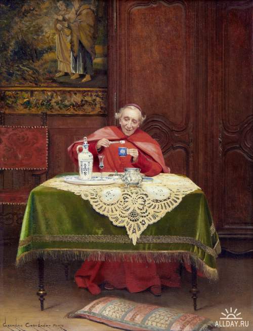 Бельгийский художник Georges Croegaert (1848-1923)