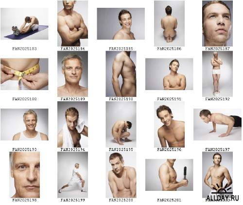 Stock foto - Healthy Men