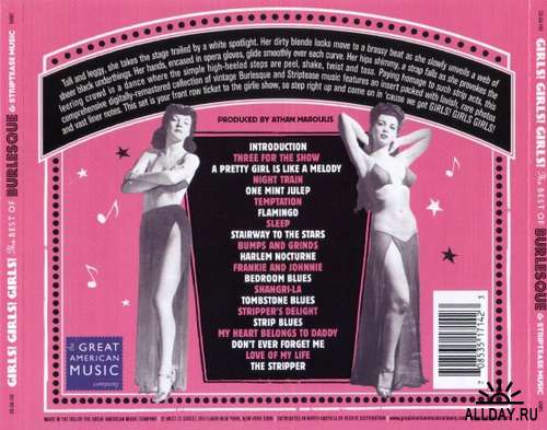 THE JOHNNY STACCATO BAND - GIRLS! GIRLS! GIRLS!THE BEST OF BURLESQUE & STRIPTEASE MUSIC 2008 (LOSSLESS + MP3)