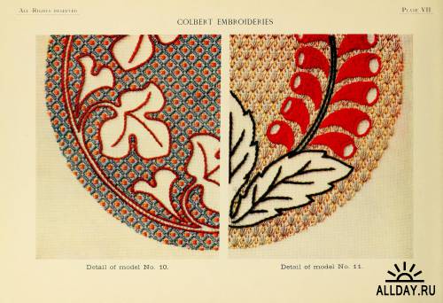 DMC Library Colbert embroideries