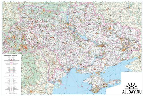 Карты Украины (jpg)