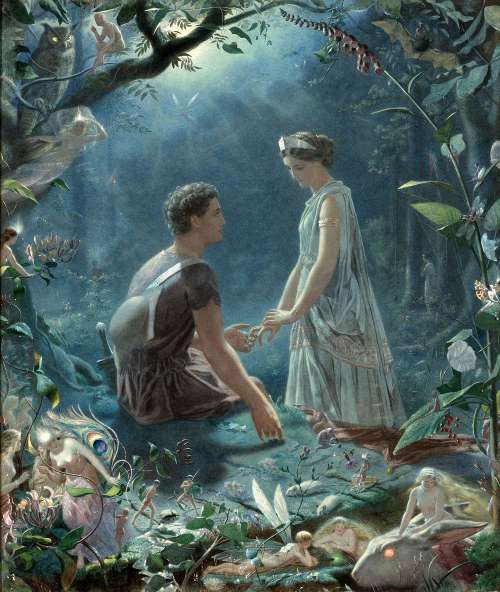 Английский художник John Simmons (1823–1876)