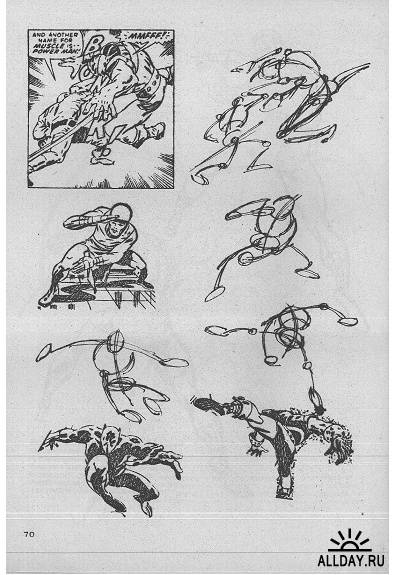 S. Lee, J. Buscema / Стэн Ли, Джон Бускема - How to draw comics the Marvel way / Как рисовать комиксы в стиле Марвела