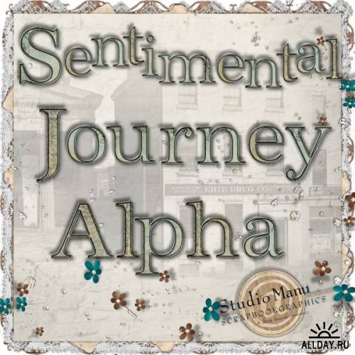 Scrap kit  Sentimental Journey