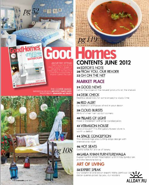 Good Homes India - June 2012