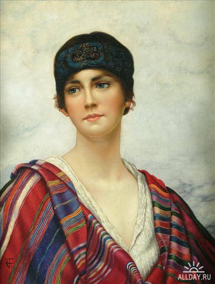 Английский живописец William Clarke Wontner (1857 - 1930)