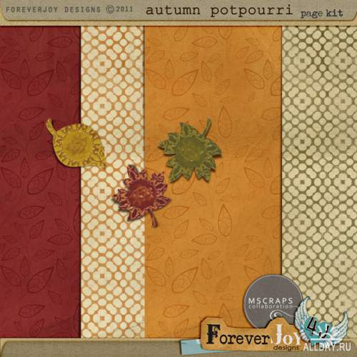 Scrap set - Autumn potpourri collab set
