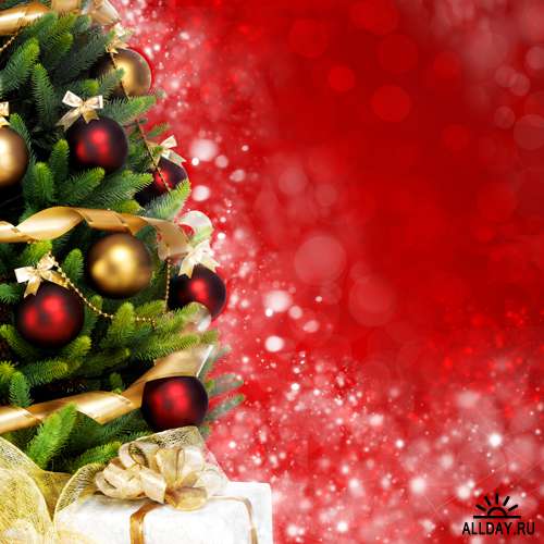 Новогодняя елка - Растровый клипарт | Christmas Tree - UHQ Stock Photo