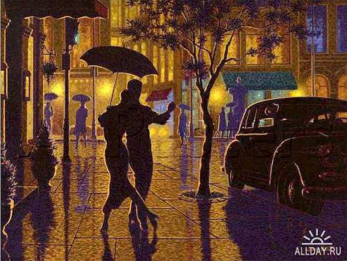 Denis Nolet. Танго под дождём