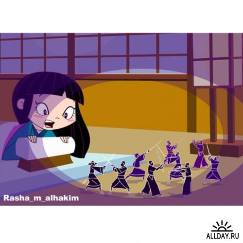 Детский иллюстратор Rasha al-Hakim