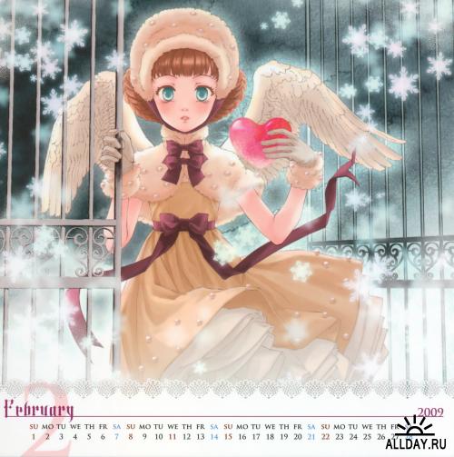 Anime Closet Child - Lolita Style Calendar 2008-2009