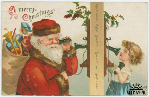 Коллекция открыток. Merry Christmas!