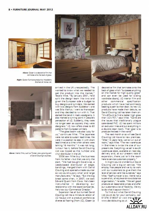 Furniture Journal - May 2012