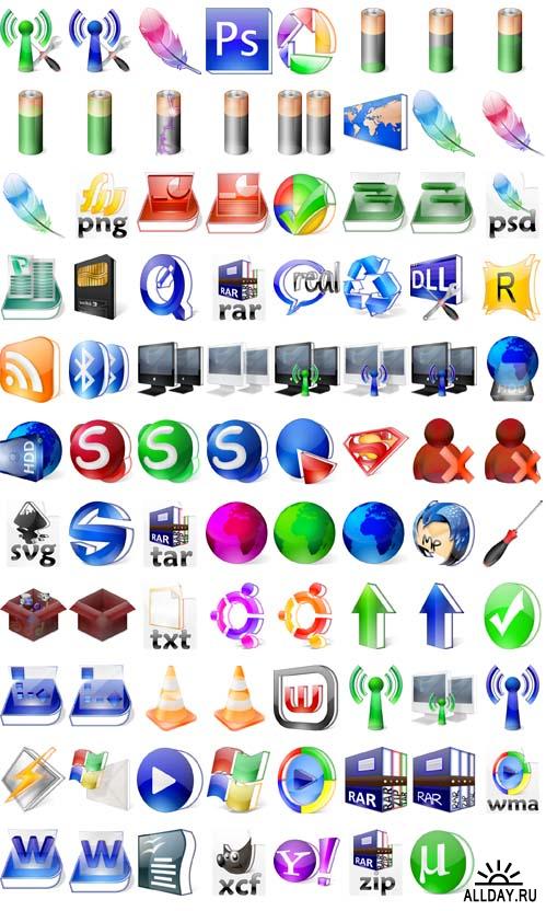 Crystal Computer Icons