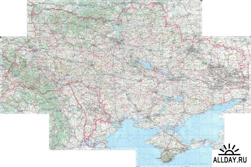 Карты Украины (jpg)