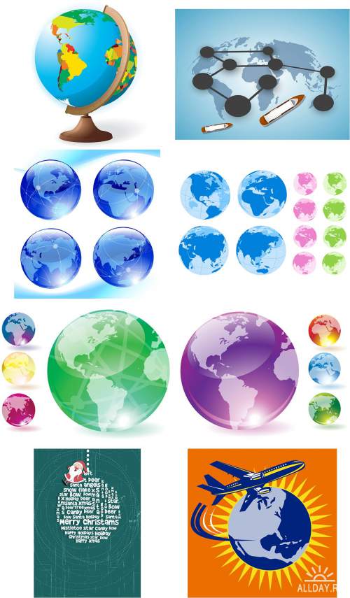 Глобусы Земли / Earth Globes