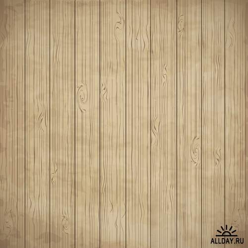 Текстура дерева - Векторный клипарт | Wooden textures - Stock Vectors