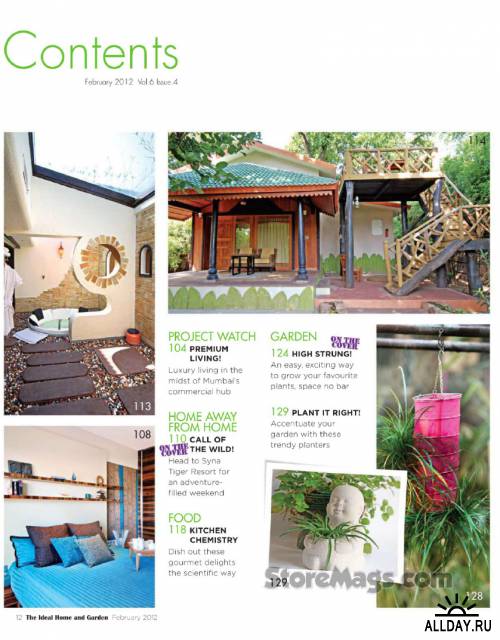 The Ideal Home and Garden - February 2012 (India)