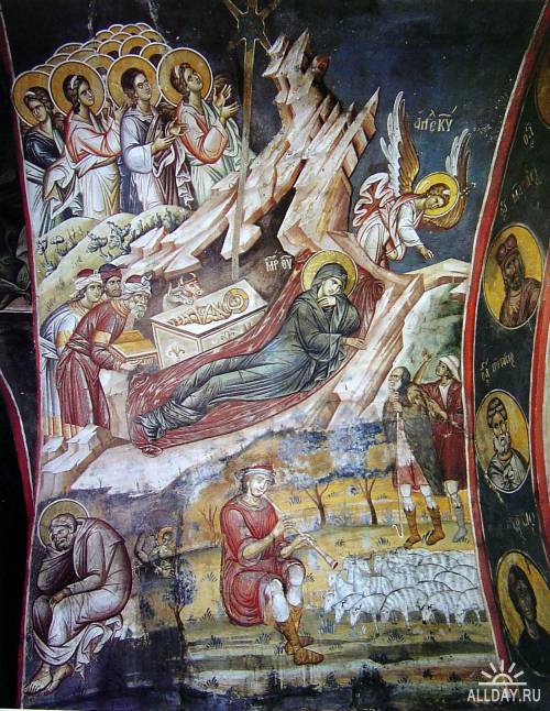 Православные иконы.(Фрески)