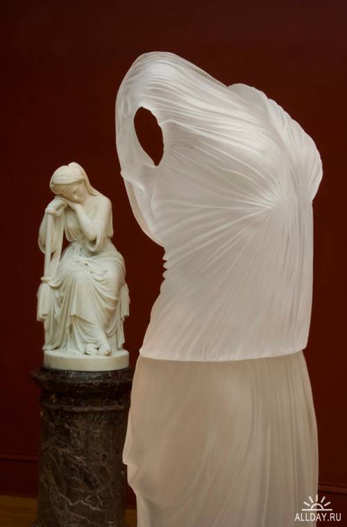 Karen LaMonte. Стеклянная скульптура