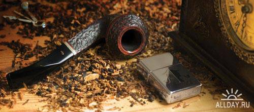 Pipe and tobacco. Set.5 - Stock Photo | Курительная трубка и табак. Вып.5