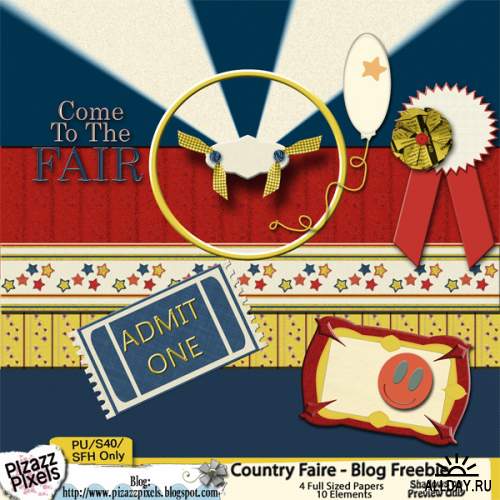 Скрап-набор - Country Faire