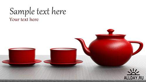 Чайник и чашки  | Teapot and teacups