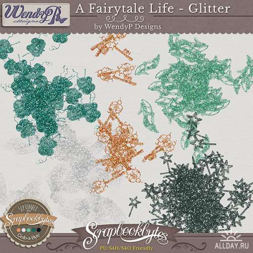 Scrap set - A fairytale life