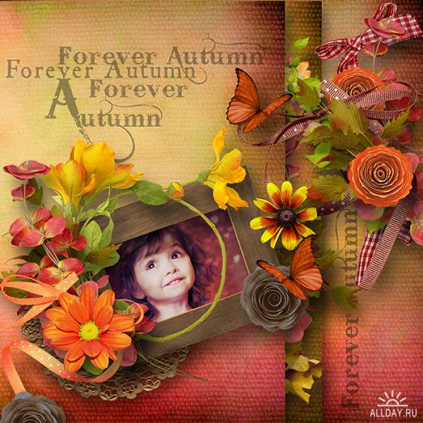 Скрап-набор Forever Autumn