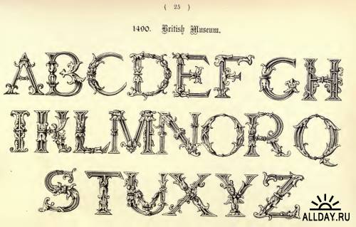 The book of ornamental alphabets, ancient and mediaeval, from the eighth century