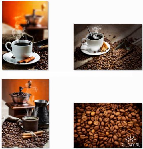 Coffee Collection - 25 HQ JPEG Stock Photo