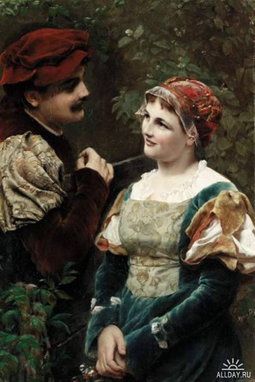 Чешский художник Alfred Seifert (1850 - 1901)