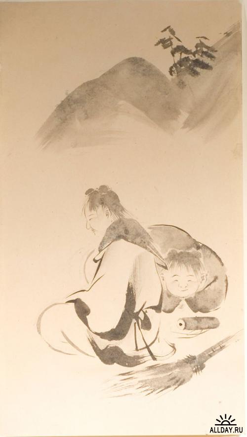 Японская живопись.XIX - начало XX века.Часть 11.