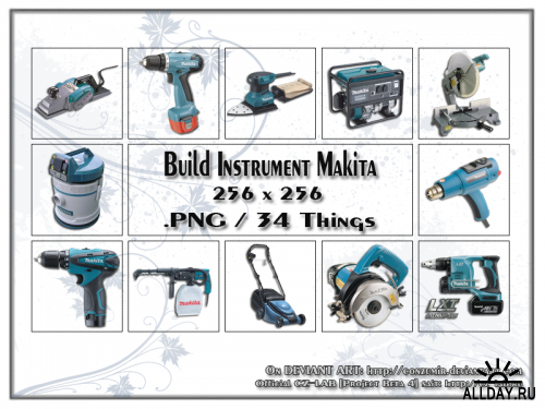 3 набора иконок строительных инструментов / Build Instruments 3 Icons Packs