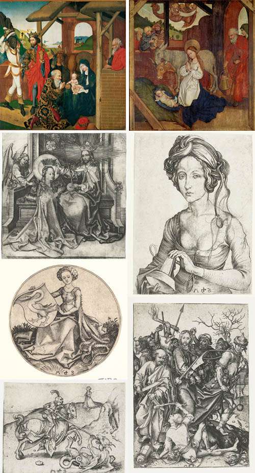 Art by Martin Schongauer (1440 - 1491)