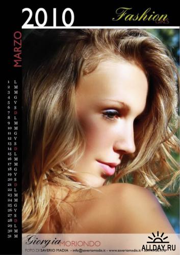 Fashion Girls - Official Calendar 2010