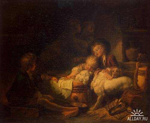 Жан Оноре Фрагонар (Jean-Honore Fragonard) (1732 - 1806)