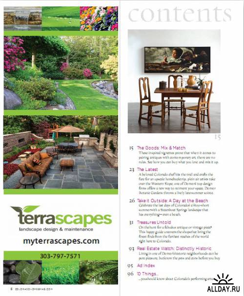Colorado Homes & Lifestyles №8 (August 2011)